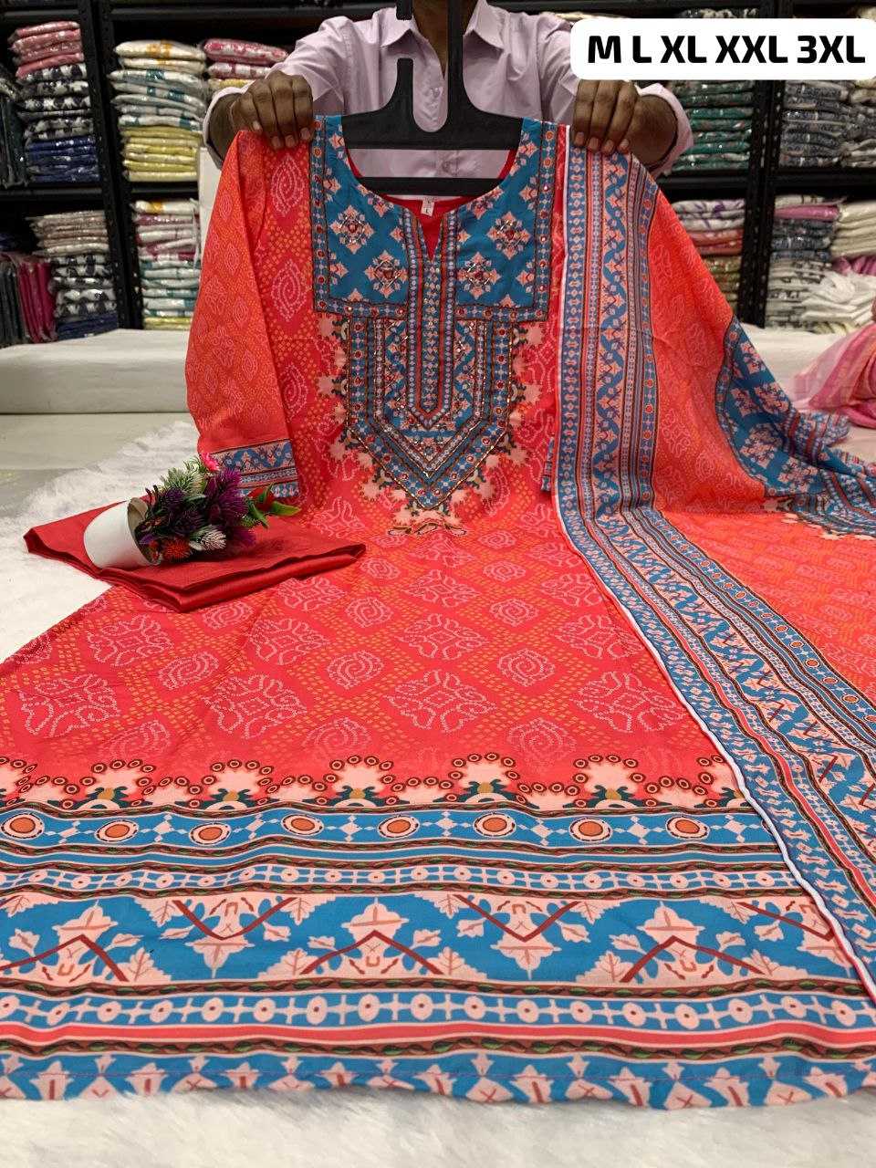 Ynf Muslin KESH613 126 Islamic Clothing Plus Size Collections Wholesale Pakistani Suits Manufacturer