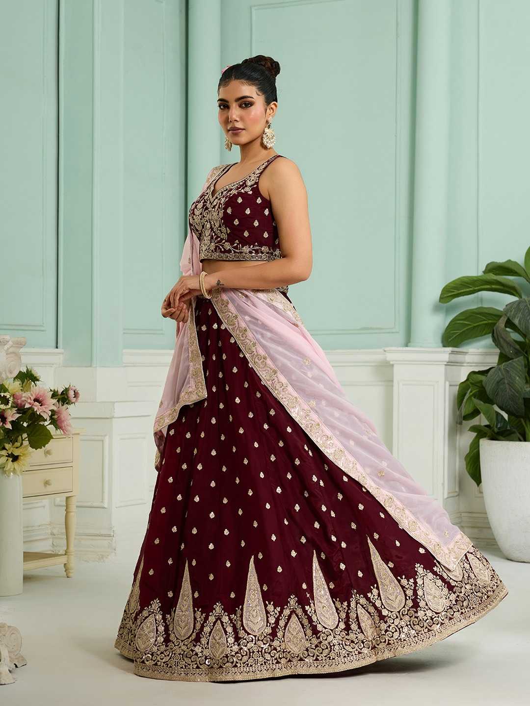 Ynf Organza KESH530 ADORN CRAFT 6218 Lehengas Wholesale Designer Lehenga Traditional Lehenga Embroidered Lehenga Manufacturer