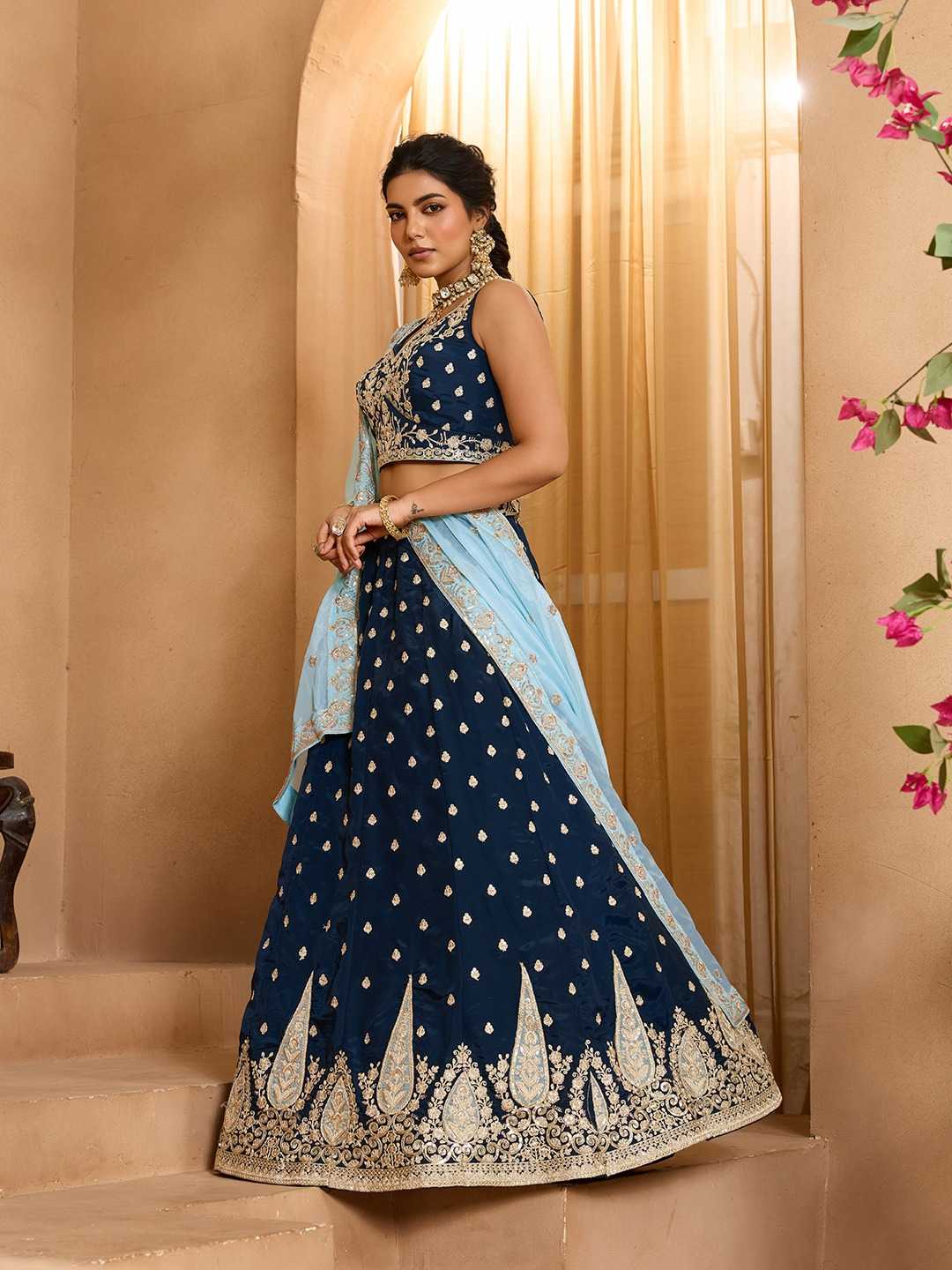 Ynf Organza KESH530 ADORN CRAFT 6218 Lehengas Wholesale Designer Lehenga Traditional Lehenga Embroidered Lehenga Manufacturer