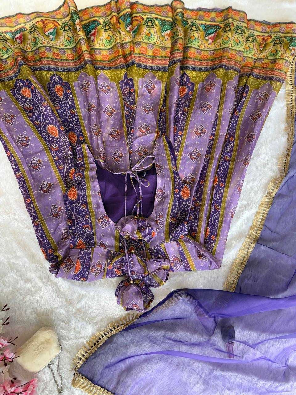 Ynf Organza Silk KESH154 315 Gowns Wholesale Printed Gowns Anarkali Gown Designer Gowns Manufacturer