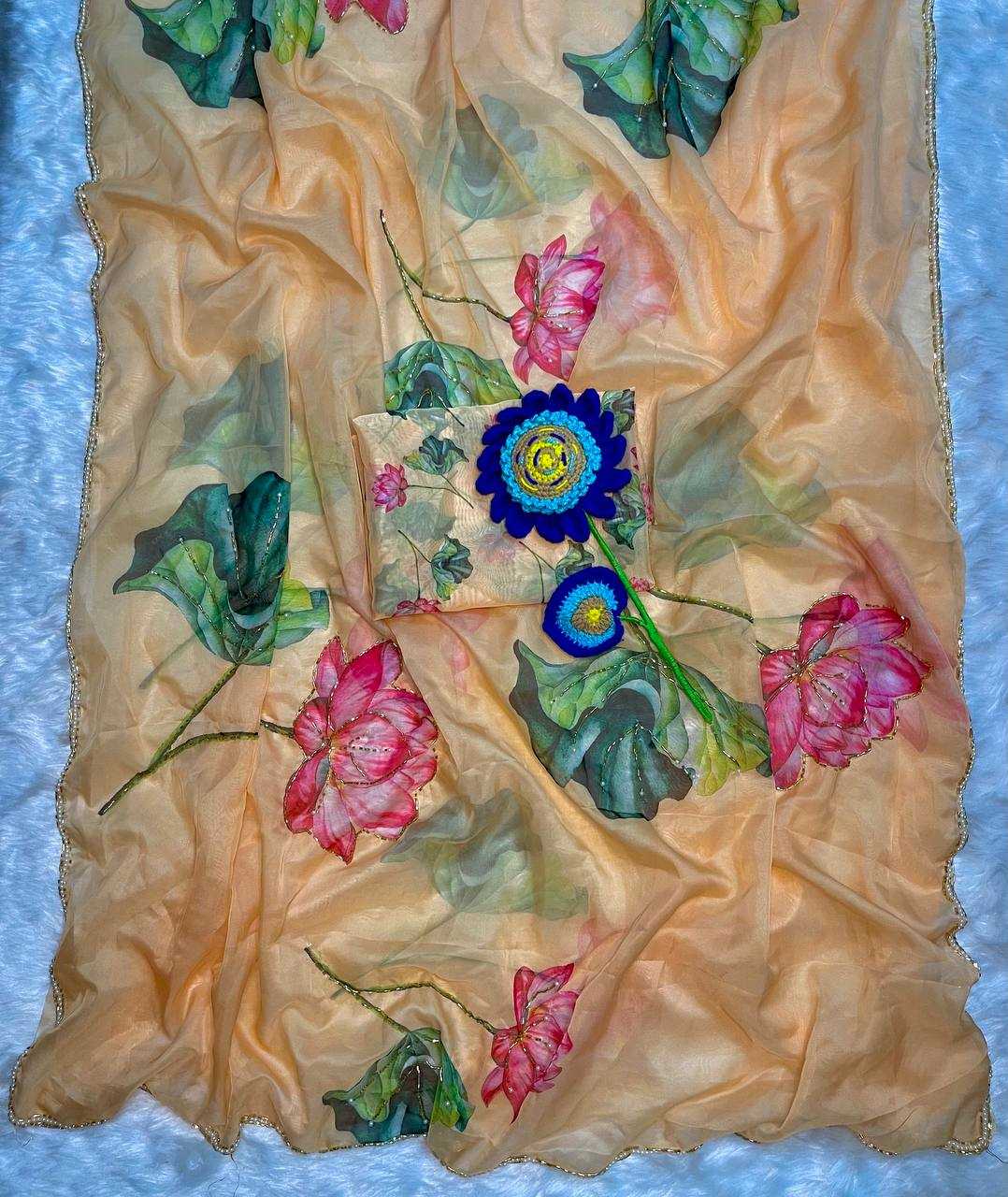 Ynf Organza Silk KESH610 767 Sarees Wholesale Designer Sarees Party Wear Sarees Fancy Sarees Manufacturer