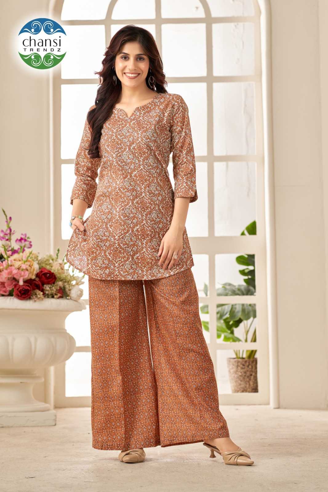 Ynf Poly Cotton KESH530 Chansi LAKSMITVA Suits & Dresses Wholesale Palazzo Suit Party wear suits Designer Suits Manufacturer