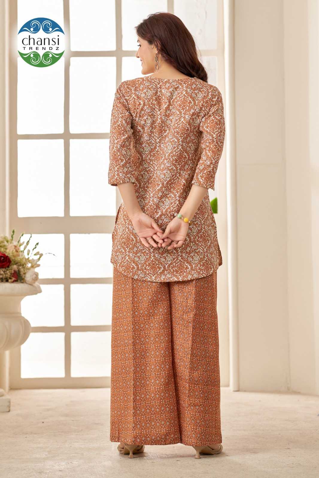 Ynf Poly Cotton KESH530 Chansi LAKSMITVA Suits & Dresses Wholesale Palazzo Suit Party wear suits Designer Suits Manufacturer