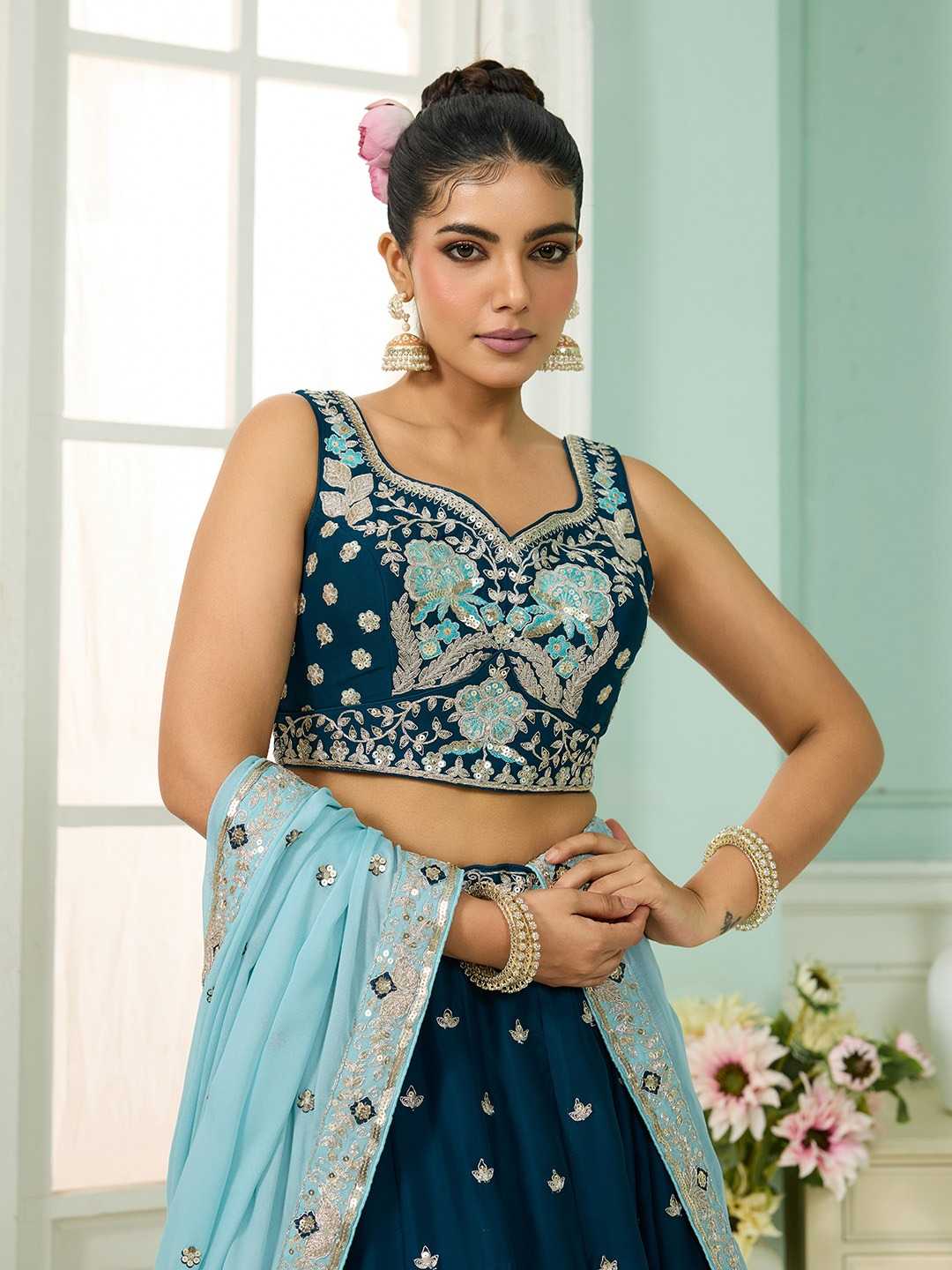 Ynf Premium Georgette KESH530 ADORN CRAFT 6220 Lehengas Wholesale Designer Lehenga Traditional Lehenga Printed Lehenga Manufacturer