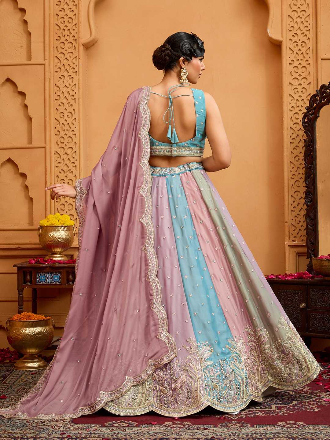 Ynf Premium Georgette KESH530 ADORN CRAFT 6221 Lehengas Wholesale Designer Lehenga Traditional Lehenga Wedding Lehenga Manufacturer