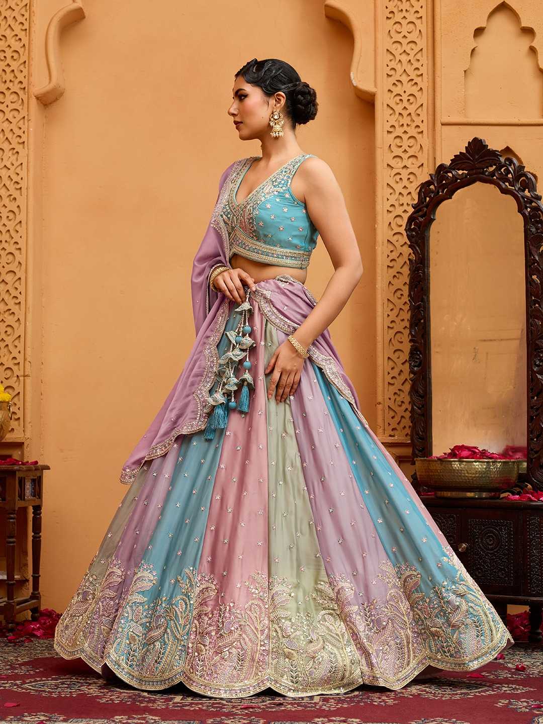 Ynf Premium Georgette KESH530 ADORN CRAFT 6221 Lehengas Wholesale Designer Lehenga Traditional Lehenga Wedding Lehenga Manufacturer