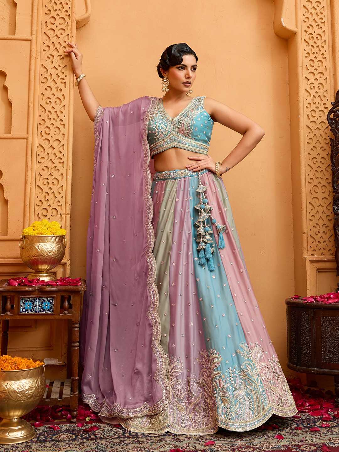 Ynf Premium Georgette KESH530 ADORN CRAFT 6221 Lehengas Wholesale Designer Lehenga Traditional Lehenga Wedding Lehenga Manufacturer