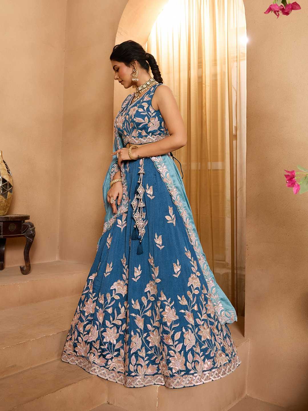 Ynf Premium Silk KESH530 ADORN CRAFT 6211 Lehengas Wholesale Designer Lehenga Traditional Lehenga Embroidered Lehenga Manufacturer