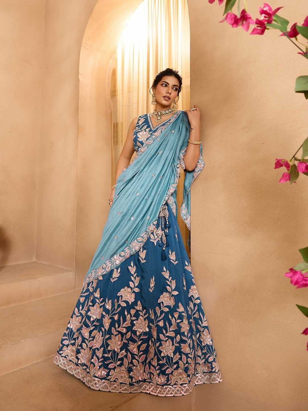 Ynf Premium Silk KESH530 ADORN CRAFT 6211 Lehengas Wholesale Designer Lehenga Traditional Lehenga Embroidered Lehenga Manufacturer
