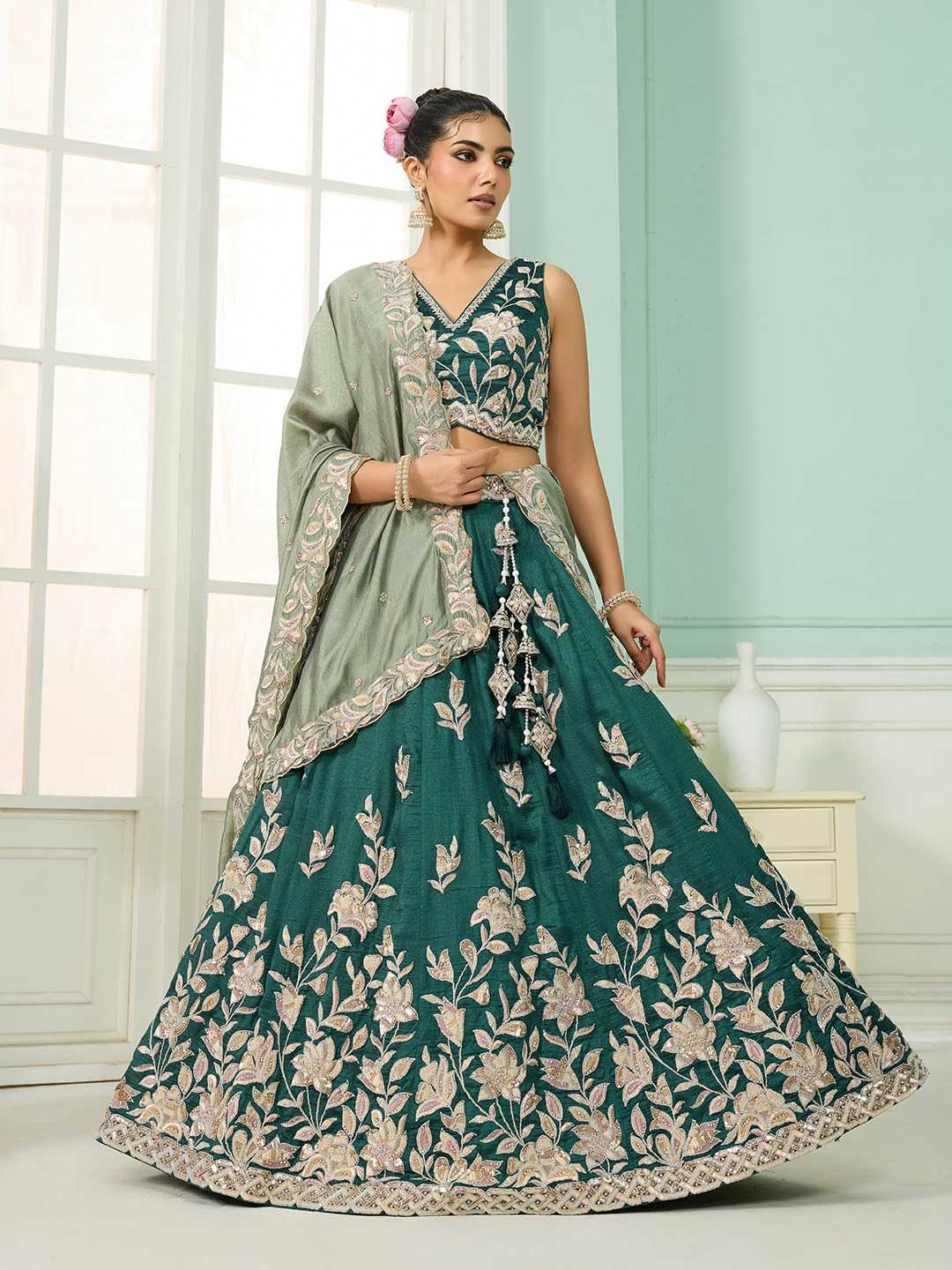 Ynf Premium Silk KESH530 ADORN CRAFT 6211 Lehengas Wholesale Designer Lehenga Traditional Lehenga Embroidered Lehenga Manufacturer