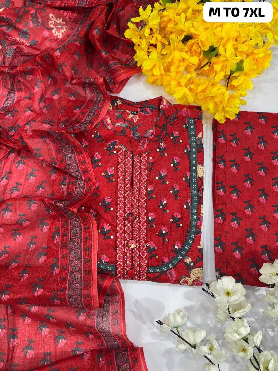 Ynf Pure Cotton KESH613 051 Suits & Dresses Festive Collections Plus Size Collections Wholesale Cotton Suits Ladies Salwar Suits Anarkali Suits Manufacturer
