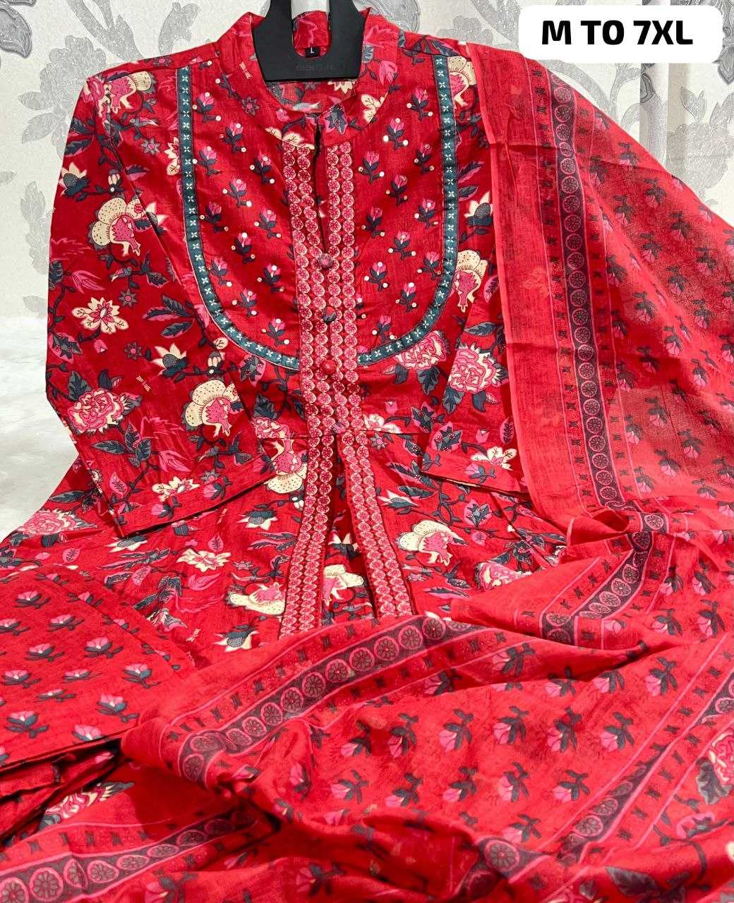 Ynf Pure Cotton KESH613 051 Suits & Dresses Festive Collections Plus Size Collections Wholesale Cotton Suits Ladies Salwar Suits Anarkali Suits Manufacturer