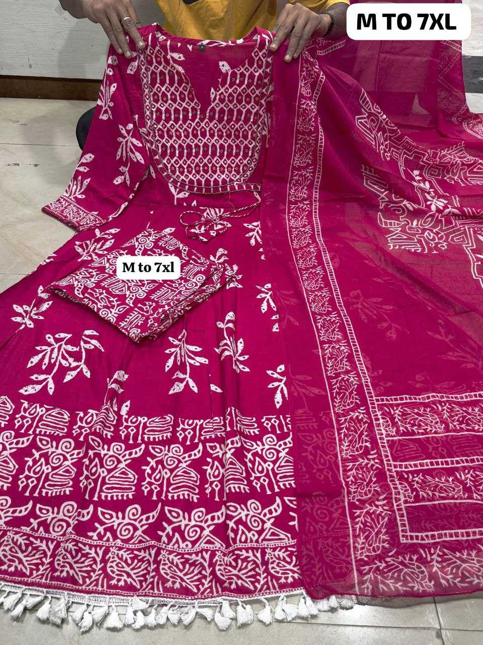 Ynf Pure Cotton KESH613 052 Suits & Dresses Festive Collections Plus Size Collections Wholesale Cotton Suits Ladies Salwar Suits Anarkali Suits Manufacturer