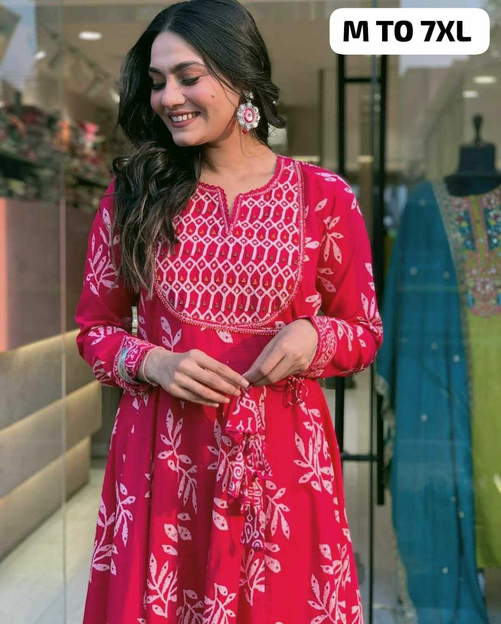 Ynf Pure Cotton KESH613 072 Suits & Dresses Festive Collections Plus Size Collections Wholesale Cotton Suits Anarkali Suits Designer Suits Manufacturer