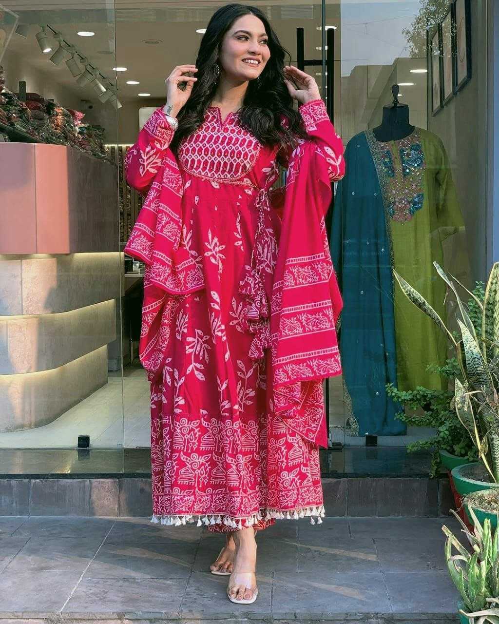 Ynf Pure Cotton KESH613 072 Suits & Dresses Festive Collections Plus Size Collections Wholesale Cotton Suits Anarkali Suits Designer Suits Manufacturer