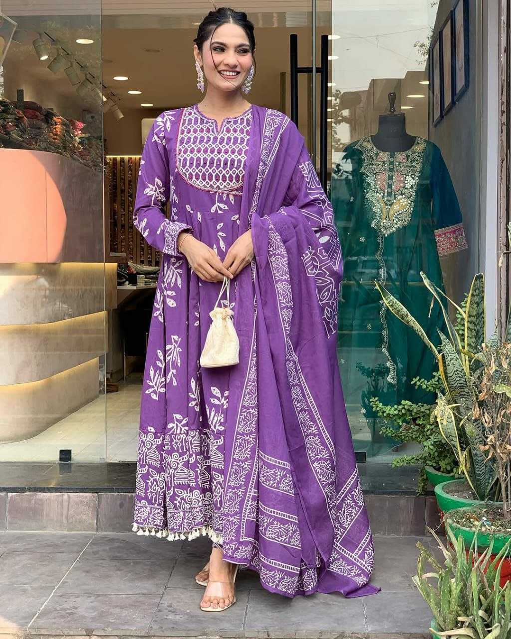 Ynf Pure Cotton KESH613 072 Suits & Dresses Festive Collections Plus Size Collections Wholesale Cotton Suits Anarkali Suits Designer Suits Manufacturer