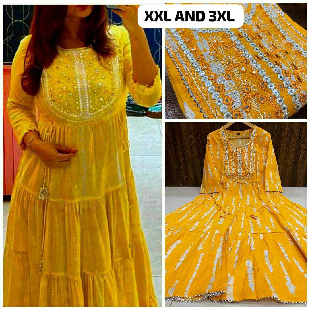 Ynf Pure Cotton KESH613 079 Gowns Festive Collections Wholesale Fancy Gowns Embroidery Gowns Party Wear Gowns Manufacturer