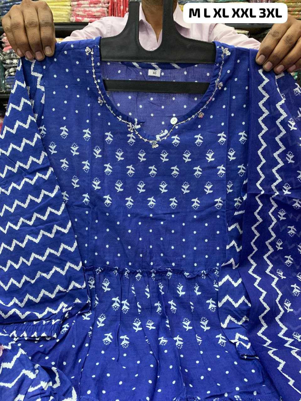 Ynf Pure Cotton KESH613 117 Kurti Plus Size Collections Wholesale Workwear Kurtis Long Kurtis Anarkali Kurtis Manufacturer