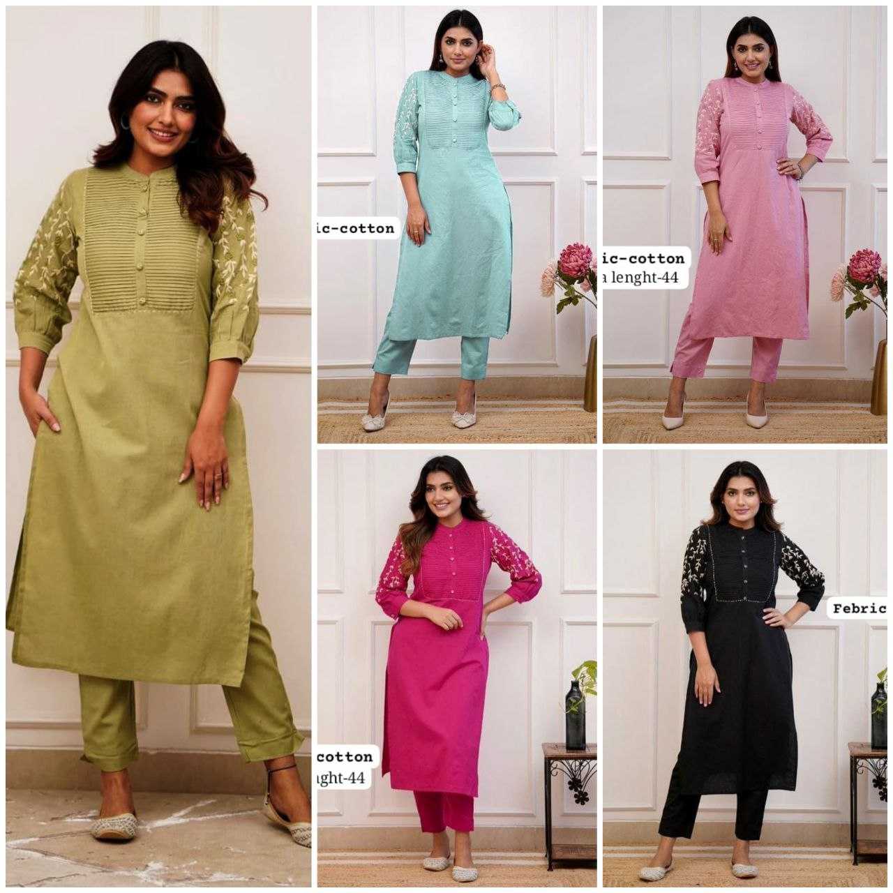 Ynf Pure Cotton KESH613 222 Kurti Festive Collections Wholesale Casual Kurtis Cotton Kurtis Kurtis With Bottom Manufacturer
