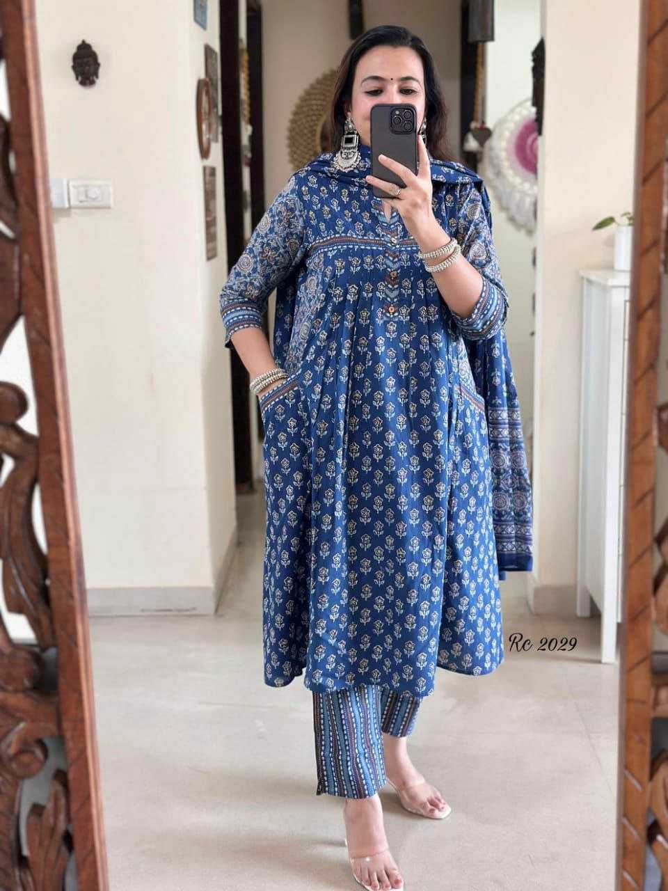 Ynf Pure Cotton KESH613 247 Suits & Dresses Festive Collections Wholesale Printed Suits Cotton Suits Ladies Salwar Suits Manufacturer