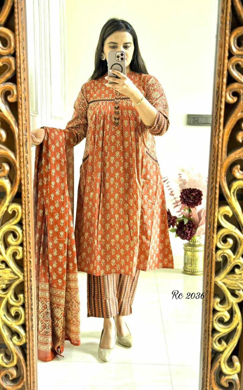 Ynf Pure Cotton KESH613 247 Suits & Dresses Festive Collections Wholesale Printed Suits Cotton Suits Ladies Salwar Suits Manufacturer