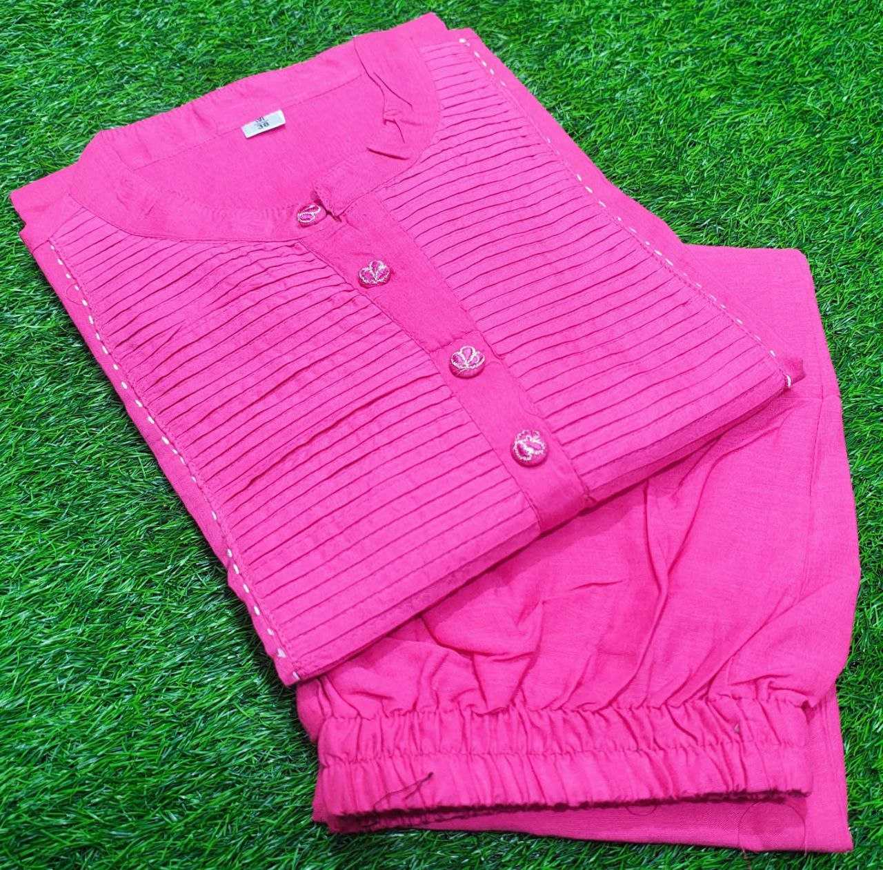 Ynf Pure Cotton KESH613 249 Kurti Festive Collections Wholesale Cotton Kurtis Kurtis With Bottom Embroidered Kurtis Manufacturer