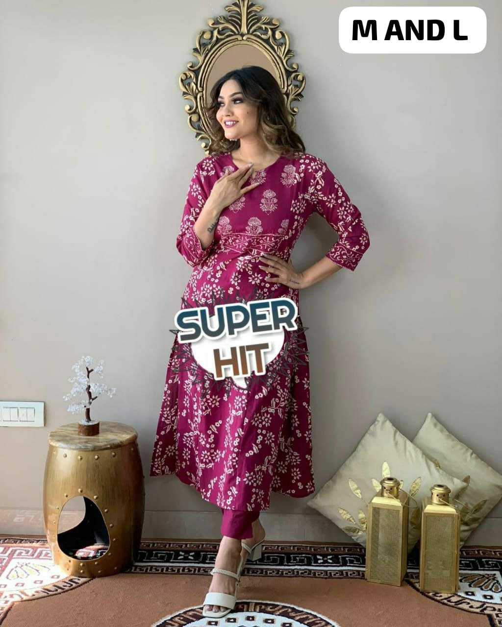 Ynf Rayon KESH613 101 Kurti Wholesale Designer Kurtis Embroidered Kurtis Kurti With Pants Manufacturer