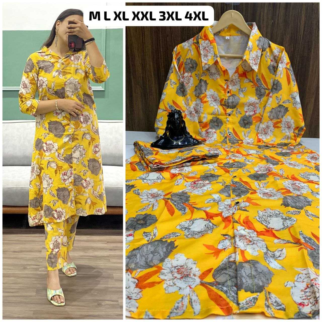 Ynf Rayon KESH613 250 Suits & Dresses Western Wears Festive Collections Wholesale Co-ord Set Printed Suits Party Wear Dresses Manufacturer