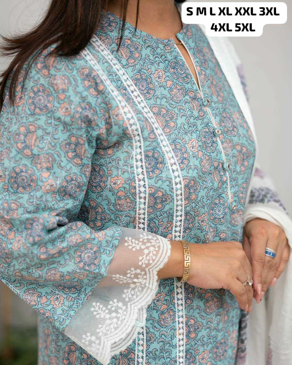 Ynf Reyon Cotton KESH613 045 Suits & Dresses Islamic Clothing Plus Size Collections Wholesale Pakistani Suits A-Line Dresses Printed Dresses Manufacturer