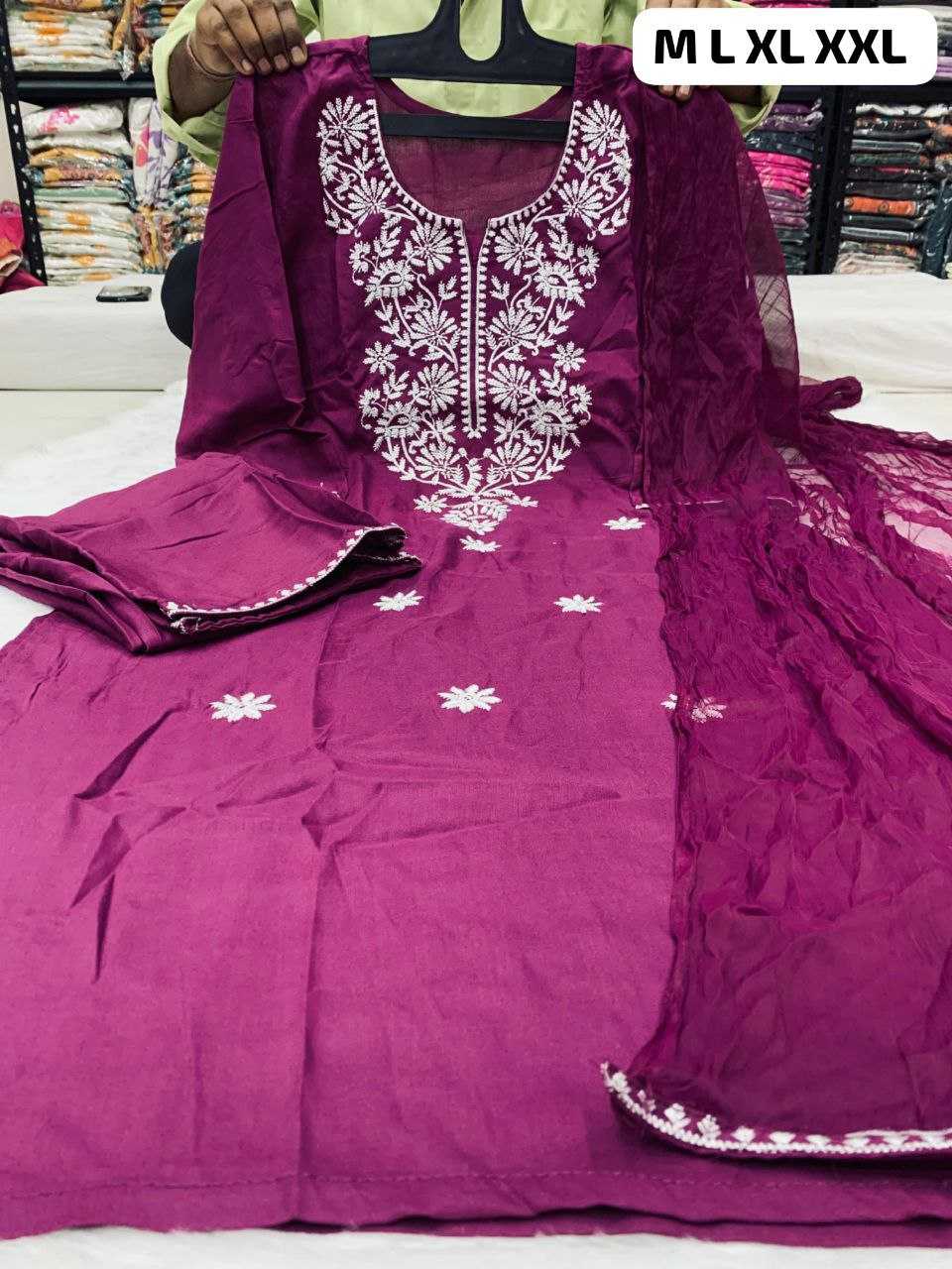 Ynf Reyon Cotton KESH613 055 Suits & Dresses Festive Collections Wholesale Embroidery Suits Cotton Suits Designer Suits Manufacturer