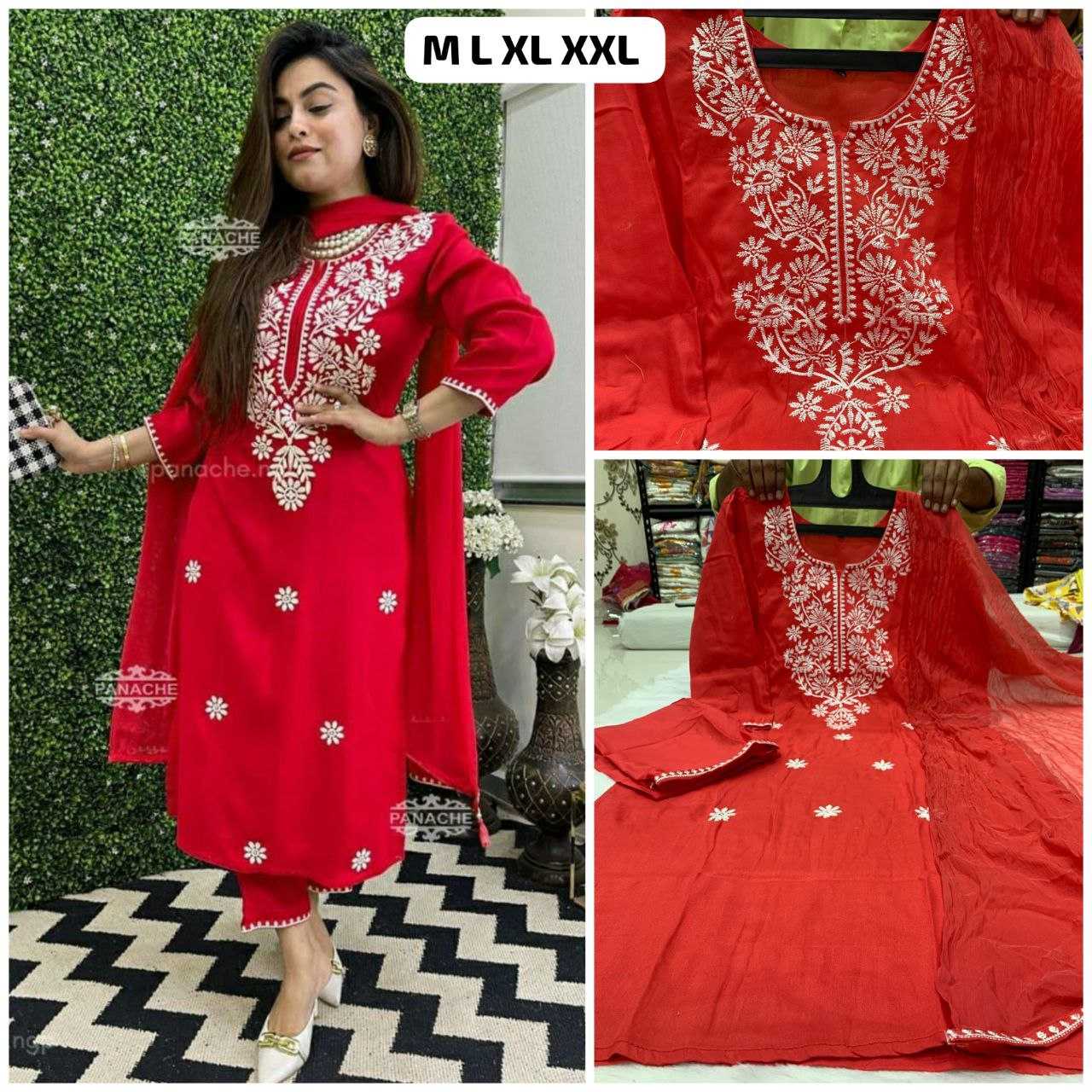 Ynf Reyon Cotton KESH613 055 Suits & Dresses Festive Collections Wholesale Embroidery Suits Cotton Suits Designer Suits Manufacturer