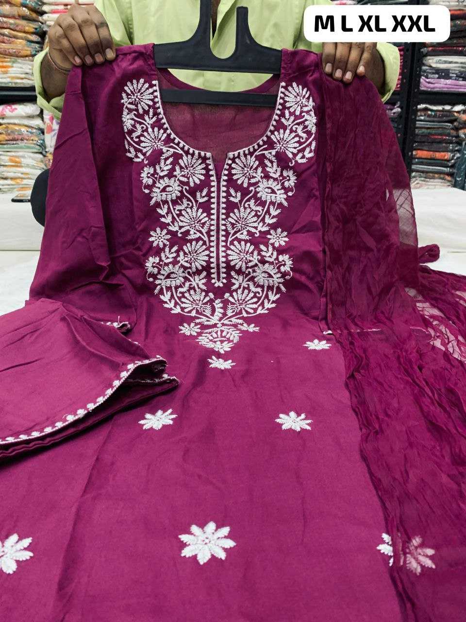 Ynf Reyon Cotton KESH613 055 Suits & Dresses Festive Collections Wholesale Embroidery Suits Cotton Suits Designer Suits Manufacturer