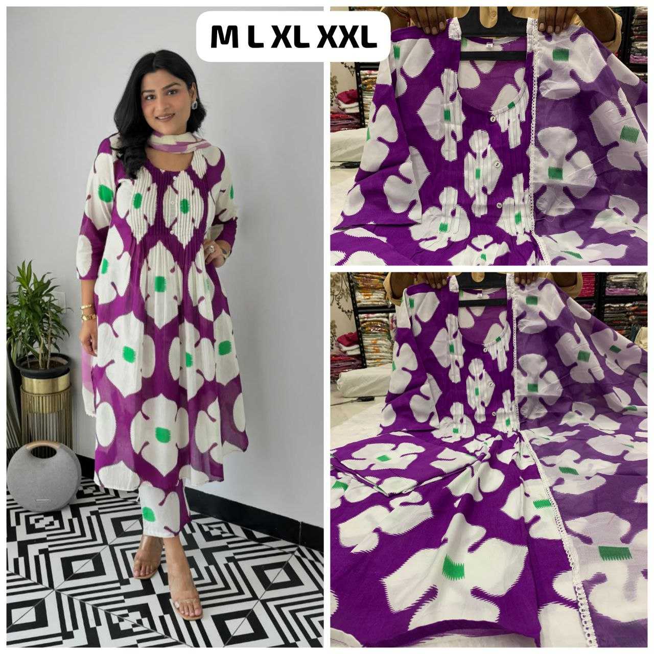 Ynf Reyon Cotton KESH613 061 Suits & Dresses Festive Collections Wholesale Printed Suits Cotton Suits Ladies Salwar Suits Manufacturer