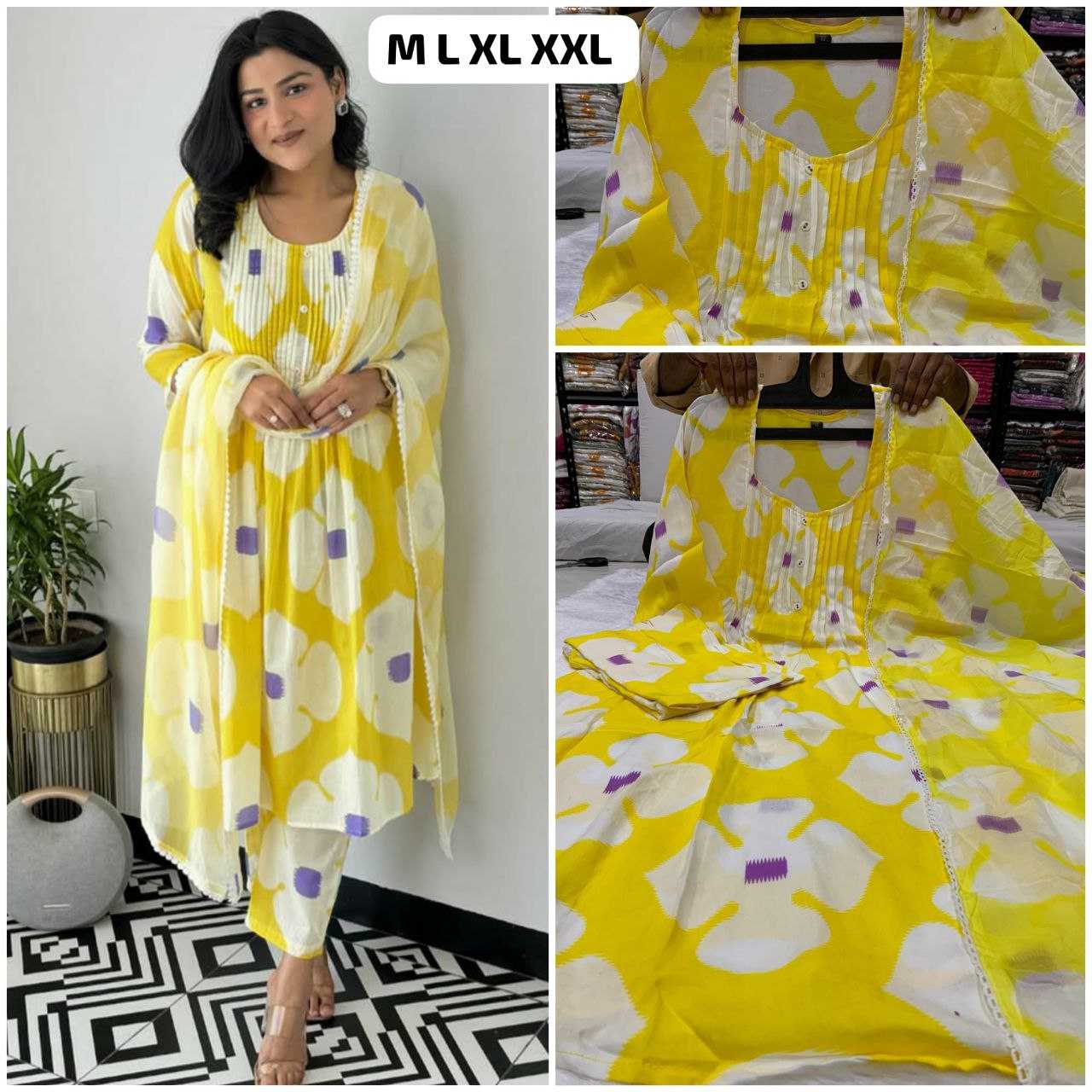 Ynf Reyon Cotton KESH613 061 Suits & Dresses Festive Collections Wholesale Printed Suits Cotton Suits Ladies Salwar Suits Manufacturer