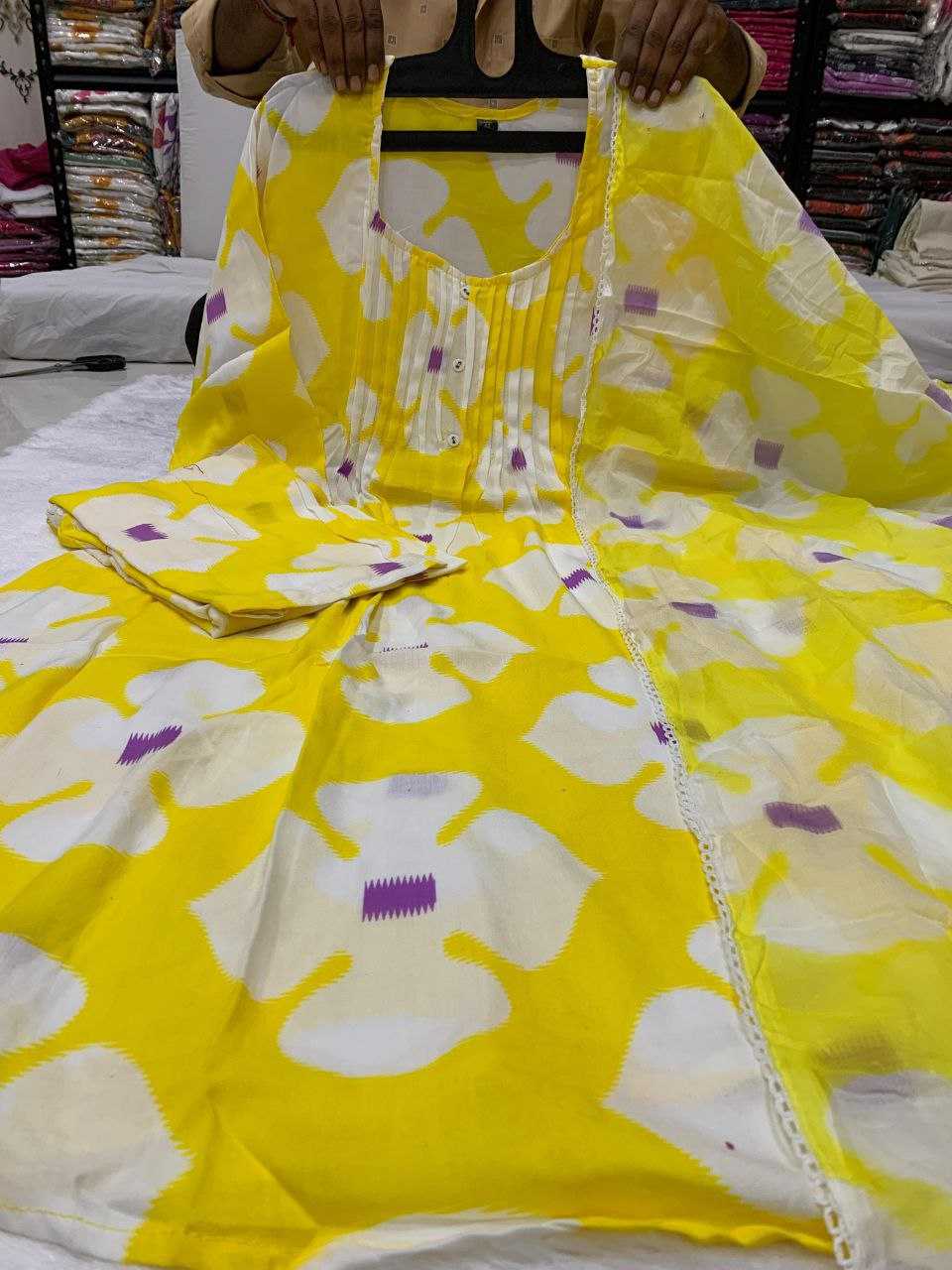 Ynf Reyon Cotton KESH613 061 Suits & Dresses Festive Collections Wholesale Printed Suits Cotton Suits Ladies Salwar Suits Manufacturer