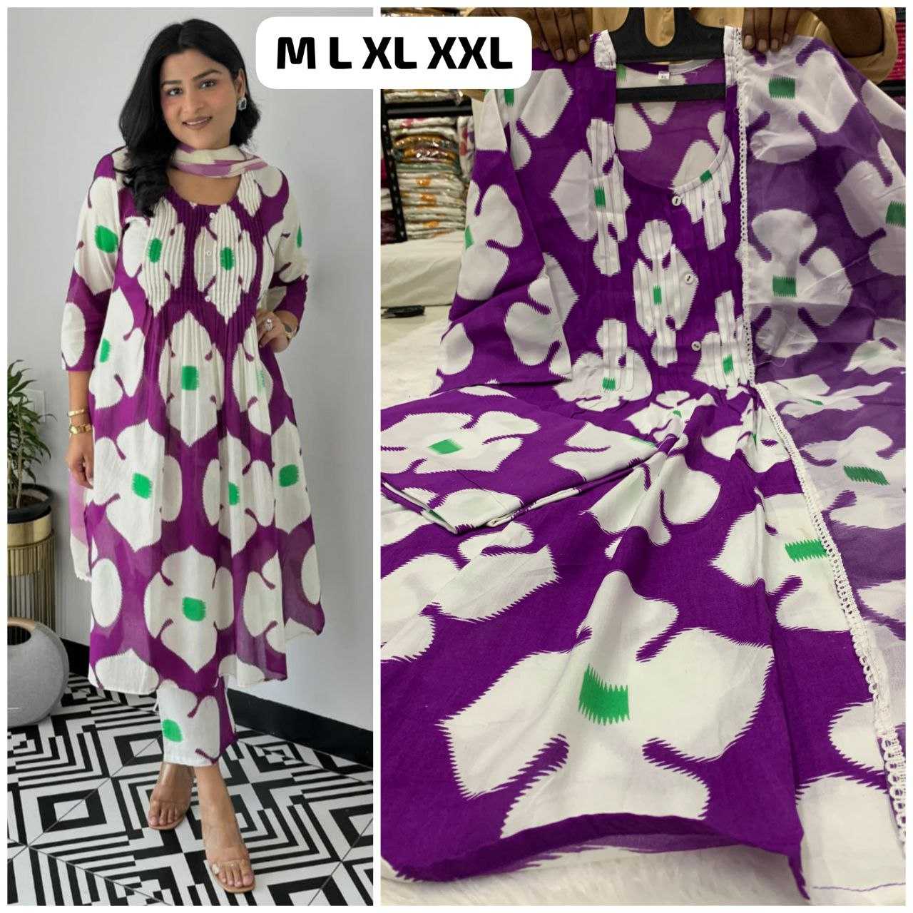 Ynf Reyon Cotton KESH613 061 Suits & Dresses Festive Collections Wholesale Printed Suits Cotton Suits Ladies Salwar Suits Manufacturer