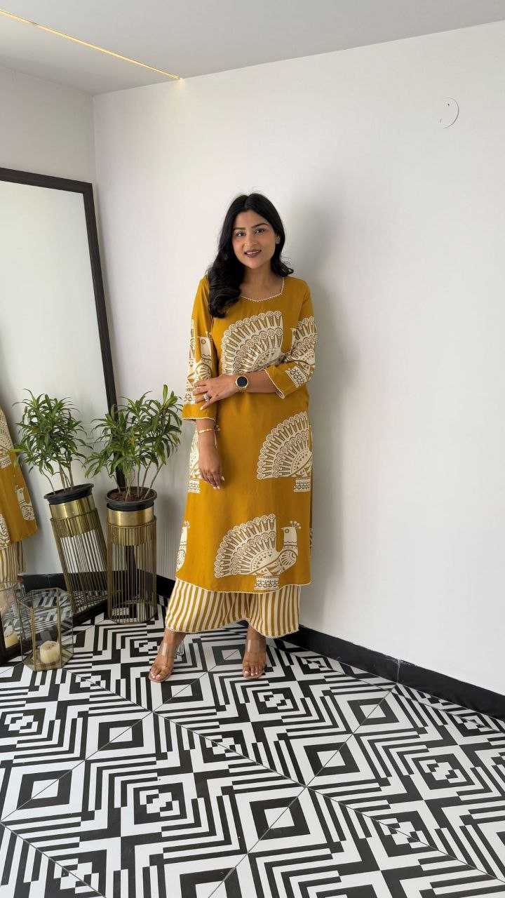 Ynf Reyon Cotton KESH613 200 Suits & Dresses Western Wears Festive Collections Wholesale Co-ord Set Printed Suits Cotton Dresses Manufacturer