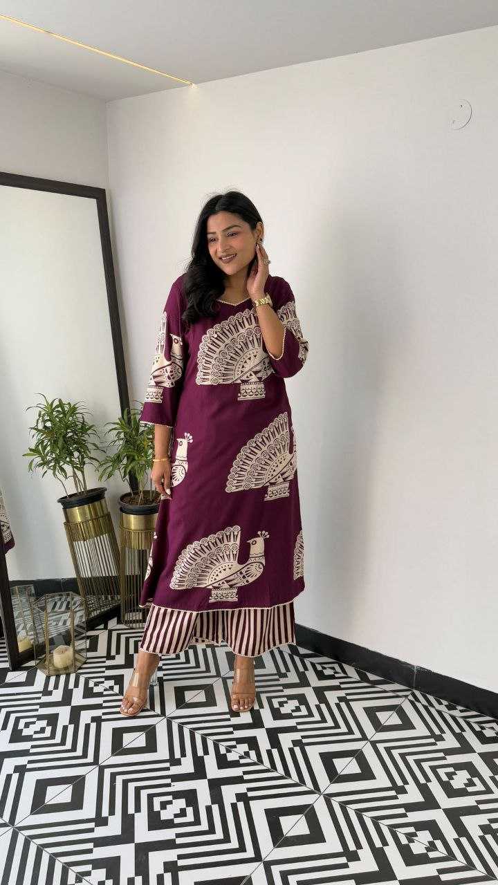 Ynf Reyon Cotton KESH613 200 Suits & Dresses Western Wears Festive Collections Wholesale Co-ord Set Printed Suits Cotton Dresses Manufacturer
