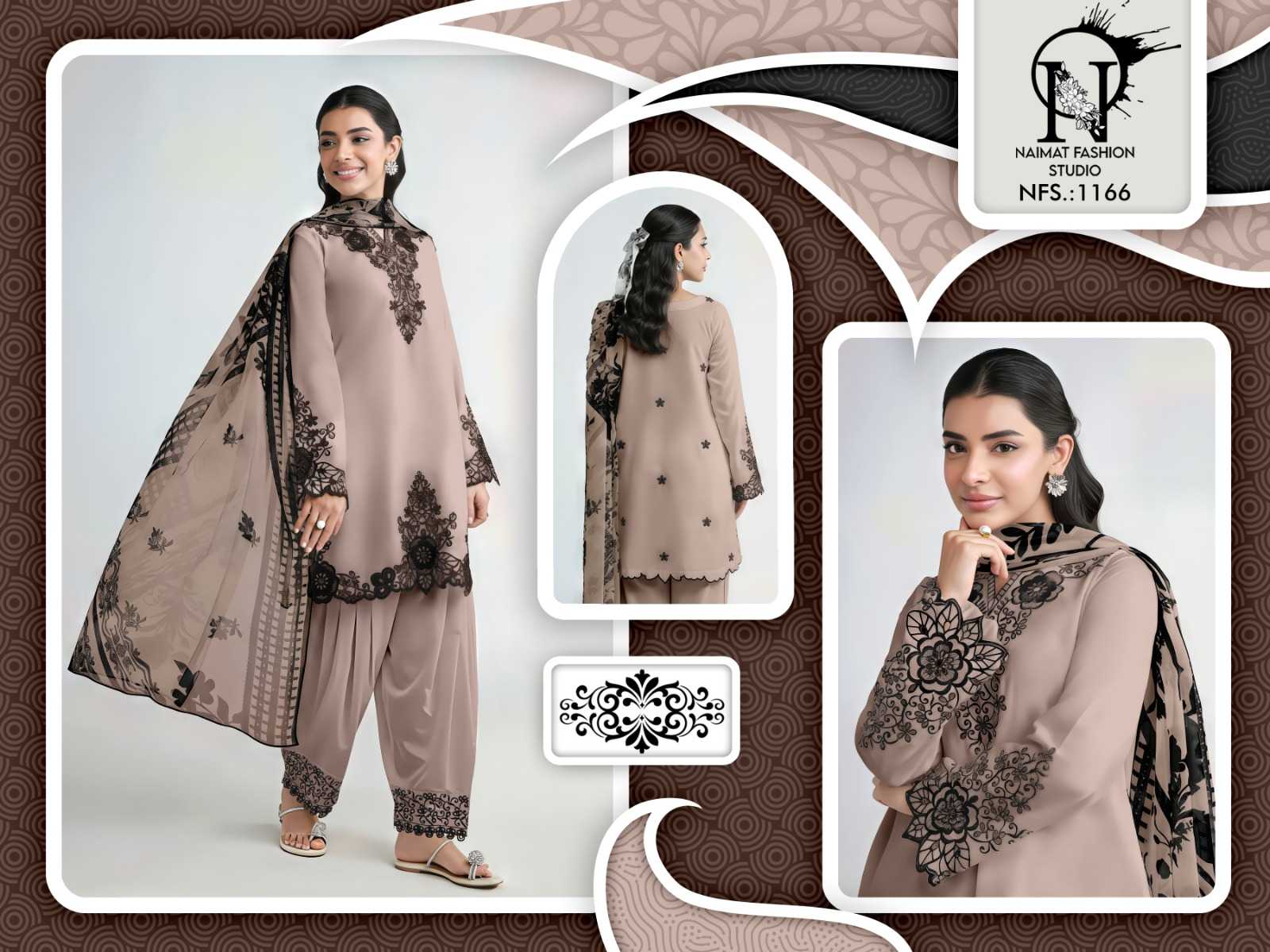 Ynf Satin KESH530 NAMITA 1166 Suits & Dresses Wholesale Ladies Suits Embroidery Suits Party wear suits Manufacturer