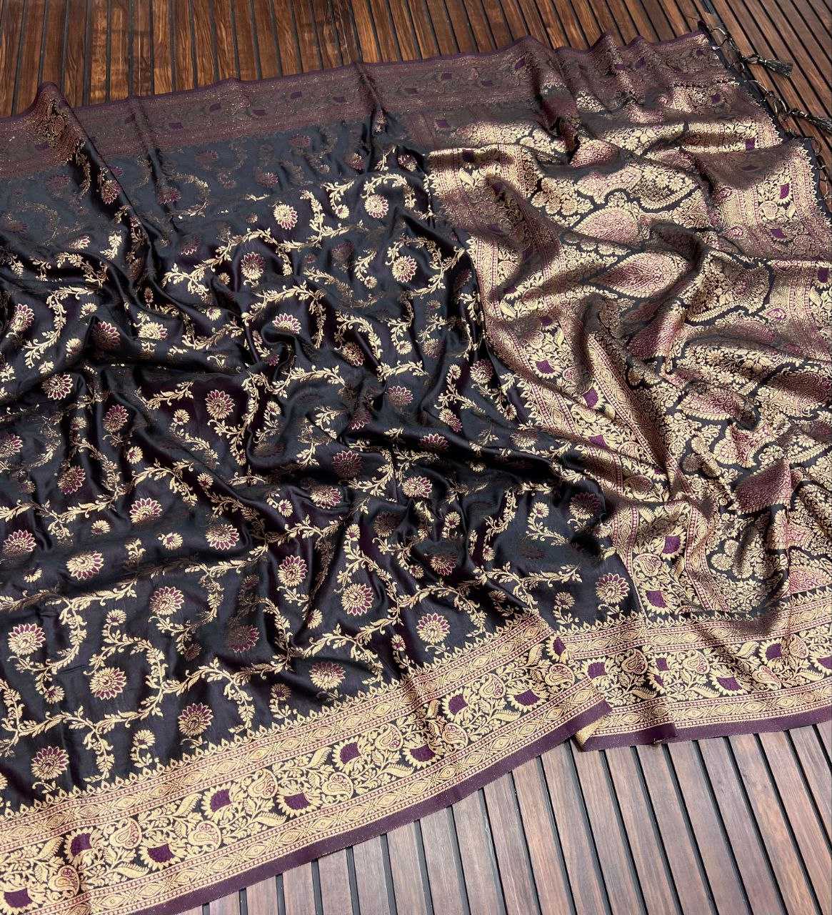 Ynf Satin Silk RIN225 998 Silk Sarees Wholesale Banarasi Silk Sarees Soft Silk Sarees Party Wear Silk Sarees Manufacturer