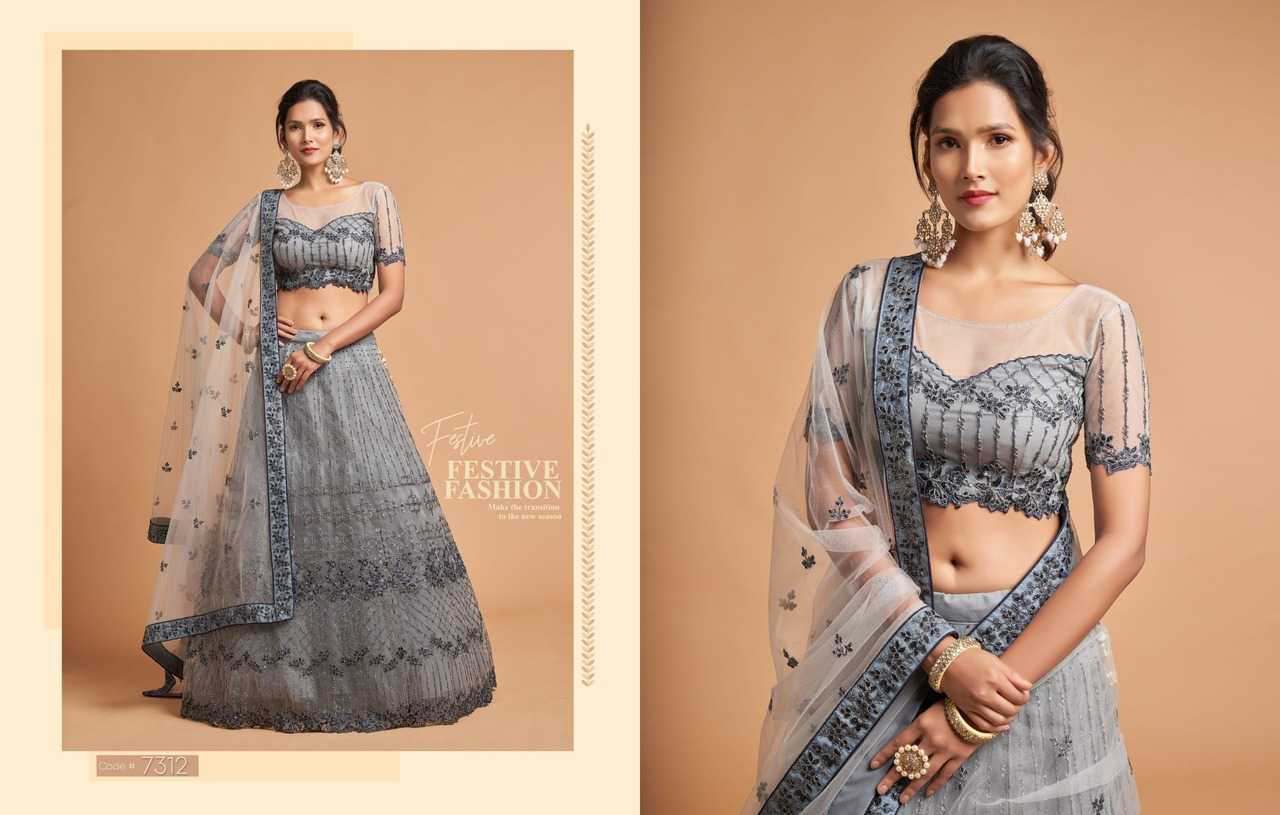 Ynf Silk KESH530 Neo Romantic Vol-2 7306 Lehengas Wholesale Designer Lehenga Fancy Lehenga Traditional Lehenga Manufacturer