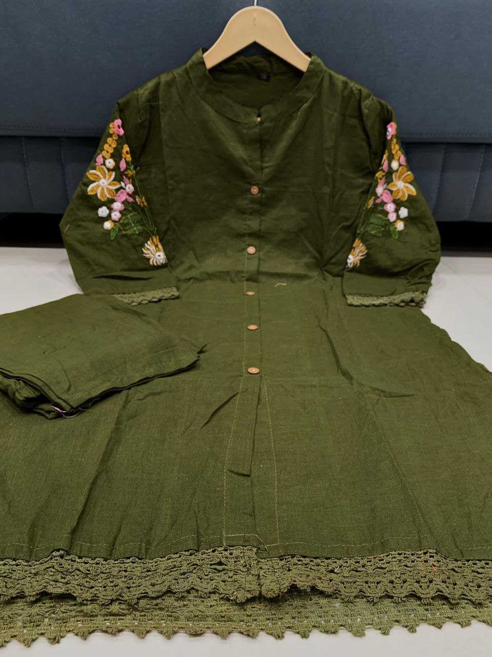 Ynf Soft Cotton KESH613 205 Suits & Dresses Western Wears Festive Collections Wholesale Co-ord Set Embroidered Dresses Cotton Dresses Manufacturer