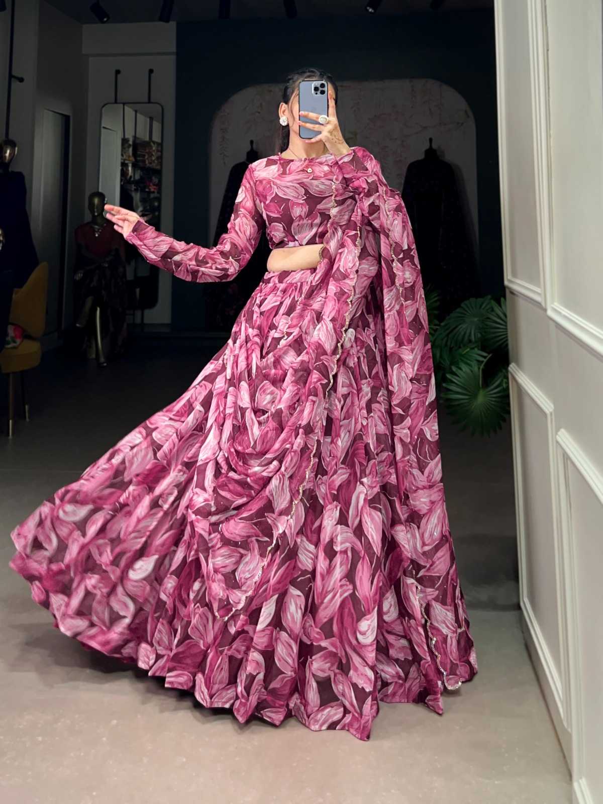 Ynf Tabby Silk KESH530 FARA Lehengas Wholesale Designer Lehenga Traditional Lehenga Printed Lehenga Manufacturer