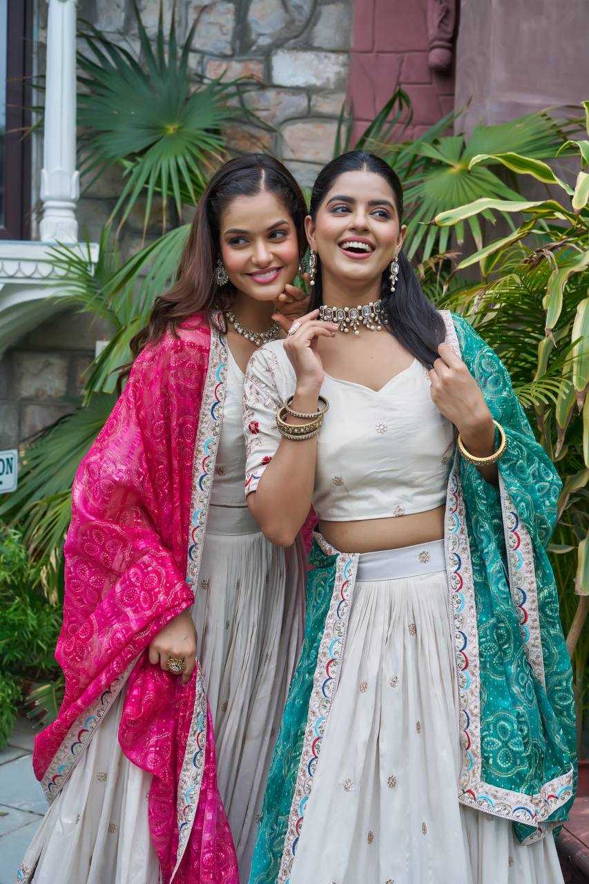 Ynf Tissue Silk KESH498 145 Lehengas Wholesale Fancy Lehenga Traditional Lehenga Embroidered Lehenga Manufacturer