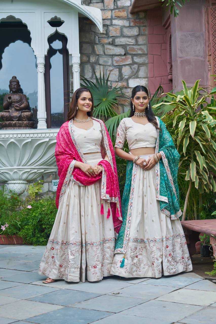Ynf Tissue Silk KESH498 145 Lehengas Wholesale Fancy Lehenga Traditional Lehenga Embroidered Lehenga Manufacturer