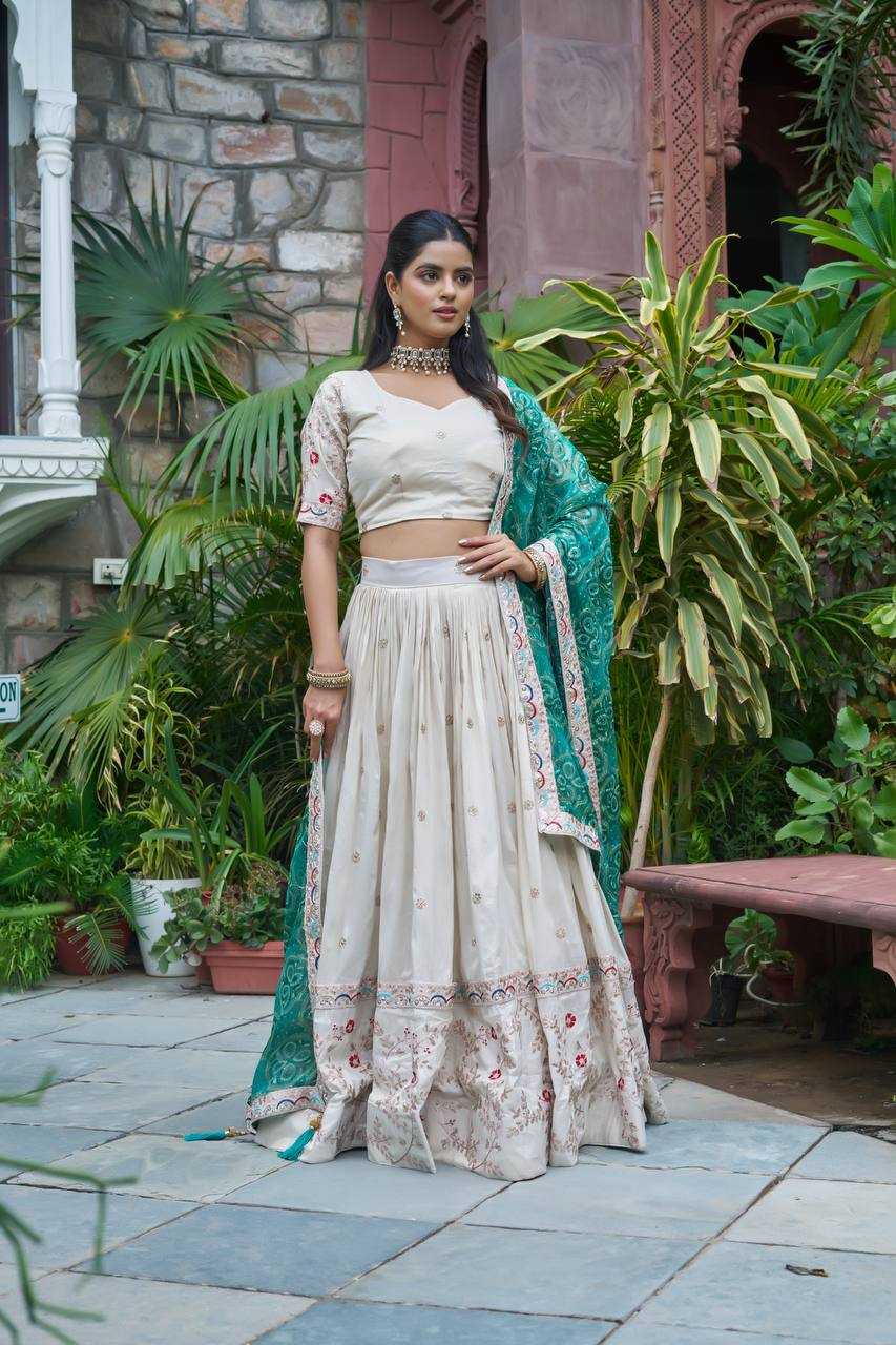 Ynf Tissue Silk KESH498 145 Lehengas Wholesale Fancy Lehenga Traditional Lehenga Embroidered Lehenga Manufacturer