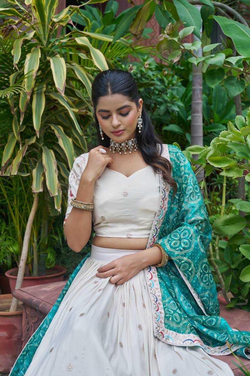Ynf Tissue Silk KESH498 145 Lehengas Wholesale Fancy Lehenga Traditional Lehenga Embroidered Lehenga Manufacturer