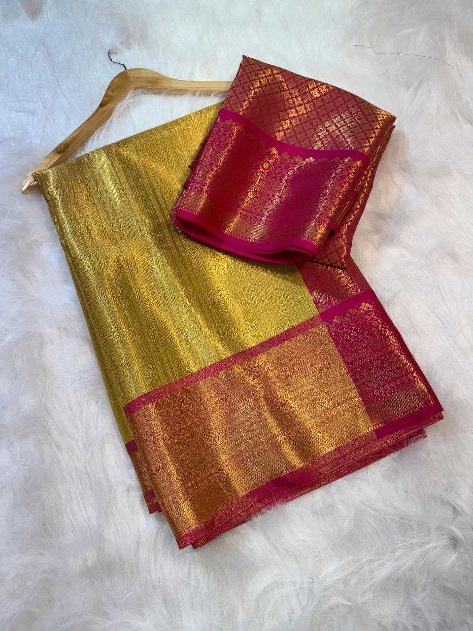 Ynf Tissue Silk KESH525 Tissue Silk Sarees Wholesale Banarasi Silk Sarees Designer Silk Sarees Banarasi Silk Sarees With Zari Work Manufacturer