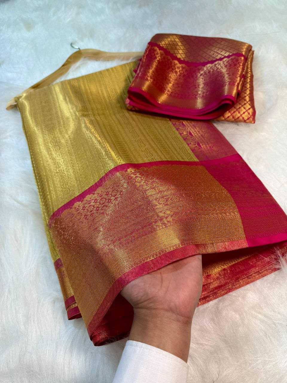 Ynf Tissue Silk KESH525 Tissue Silk Sarees Wholesale Banarasi Silk Sarees Designer Silk Sarees Banarasi Silk Sarees With Zari Work Manufacturer