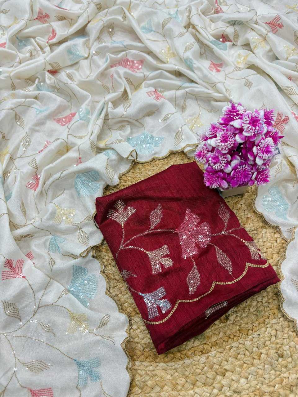 Ynf Zari Silk KESH610 673 Sarees Wholesale Designer Sarees Georgette Sarees Embroidered Sarees Manufacturer